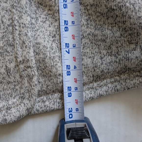 The North Face Heather Gray Wrap Jacket Large - Picture 13 of 16